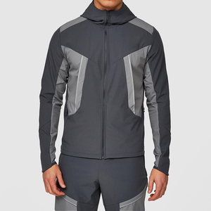 Chaqueta Deportiva de Moda con Logotipo Personalizado STITCHMODE, Chaqueta Cortavientos de Poliéster y Nailon para Exteriores, Chaqueta Informal para Hombre - Product Image 3