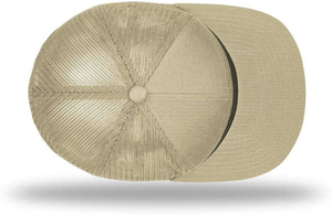 2026 Custom Logo Men's Truckers Hat High Quality 6 Panel Canvas <b>Foam</b> Baseball Cap With Embroidery For Outdoor Beach Use - Product Image 3