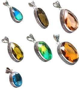 Lot de bijoux en gros avec pendentifs en argent sterling prêt à être expédié en vrac Vente en gros Bijoux pendentifs - Product Image 1