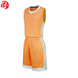Uniforme de baloncesto ligero con cuello en V para adultos, ropa de equipo al aire libre personalizable, conjuntos de ropa de baloncesto transpirable de talla grande - Product Image 2