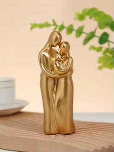 Juego de 2 esculturas modernas de metal de ciervo, diseño negro mate duradero de alta calidad para uso decorativo en el hogar u oficina por decor IMPEX - Product Image 2