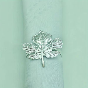 Design attrayant or métal rond de serviette Table décoratif rond de serviette porte-mouchoirs pour hôtel Restaurant Table anneaux décoratifs - Product Image 2