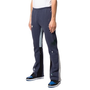Pantalon de jogging évasé décontracté de haute qualité pour hommes pantalon de survêtement à ceinture élastique pantalon évasé empilé pour hommes pantalons pour hommes pantalons - Product Image 1
