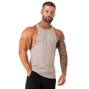 Nouveau style de débardeur pour homme, personnalisé, couleur unie, 100% coton, écologique, séchage rapide, respirant, débardeurs pour homme les plus vendus - Product Image 1
