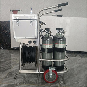 Herstellung Fabrik preis Feuerwehr mann Atemgerät Wagen Wagen montiert Langrohr Luft atemgerät - Product Image 3