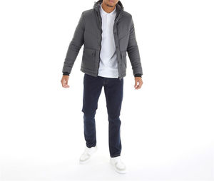 2026 vestes gonflées personnalisées de luxe hiver tissu de haute qualité à capuche uni pour vêtements d'hiver veste pour hommes respirant avec OEM - Product Image 5