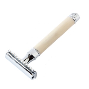 Rasoir de sécurité manuel DE Clean pour hommes, rasage corporel et du maillot, qualité barbier, lame unique, pour la maison et les voyages, facile à transporter - Product Image 1