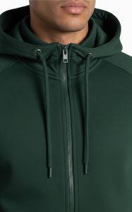 Conjunto Deportivo de Algodón Premium Unisex para Invierno, Transpirable, con Estampado, Logotipo Personalizado, Diseño Sólido con Capucha, Ligero - Product Image 4