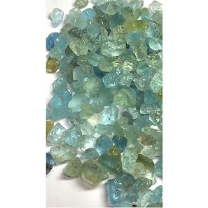 Alta calidad 760 Uds ventas de hierro natural Material de piedras preciosas en bruto 6mm-15mm aguamarina verde 1740 Cts lote piedras preciosas sueltas US $80-vendido - Product Image 5