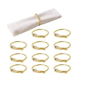 Servilletero de metal con acabado antiguo con diseño de hoja, servilletero de metal pulido brillante decorativo de mesa de boda hecho a mano. - Product Image 5