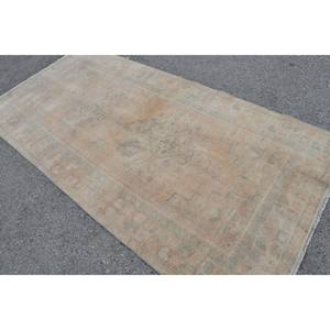 Vintage Beige Alfombra Beige 4,2x8,5 pies Alfombras turcas - Product Image 4