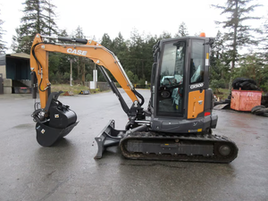 Mini-excavatrice CX50D de 5 tonnes d'occasion/neuve à vendre, fournisseur de mini-excavatrices compactes robustes, expédition immédiate - Product Image 6