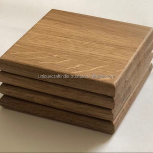 ที่รองแก้วไม้วอลนัททำด้วยมือและเรซินใช้บนโต๊ะอาหารแบบพรีเมี่ยมสำหรับบ้านที่รองแก้ววอลนัท - Product Image 2