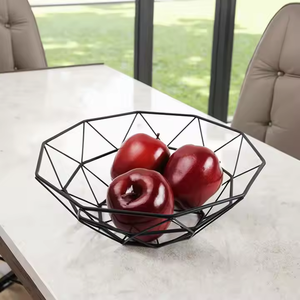 Le meilleur support en métal pour fruits et légumes Panier de rangement pour fruits en fil métallique à 1 niveau - Product Image 2