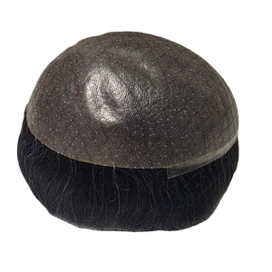 Taz Hair Bangladesh <b>Mens</b> Toupee Hair <b>Wig</b> with Skin Base 100% Density Remy Grade Kinky Straight and Deep Wave Styles - Product Image 1