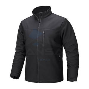 Veste d'équipe de moto à coque souple personnalisée hautement imperméable à l'eau équipement de protection à col montant avec tissu Softshell durable - Product Image 1
