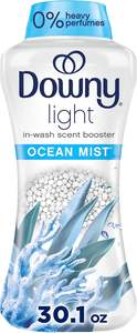Downy Ocean Mist Scent Booster Beads 30,1 oz Lavandería ligera para lavadora Detergente sólido desechable Sin perfumes pesados - Product Image 2