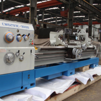 Tour CNC horizontal à lit plat en métal de haute précision et robuste, à broche unique GSK, modèle CW6293C, prix de vente