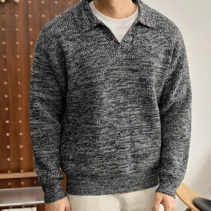 Pulls pour hommes à manches longues, respirants, en tricot, prix de gros, aux meilleurs prix - Product Image 6