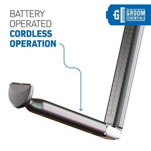 Afeitadora Eléctrica para Espalda de Hombre con Mango Extensible de 150 Grados, Diseño Plegable y Funcional para Viajes, Cuchillas de Cerámica para Uso Diario - Product Image 3