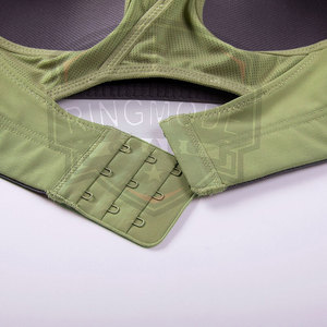 Wholesale Custom Front Logo Simple Women's Sports <b>Bra</b> Fitness Yoga Gym Breathable Eco-Friendly High Quality Spandex/Polyester - Product Image 6