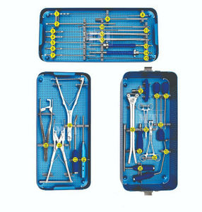 Implantes ortopédicos Juego quirúrgico Sistema de tornillo de pedículo espinal para cirugía de columna Instrumentos ortopédicos Kit de herramientas manuales ortopédicas - Product Image 3