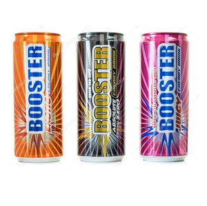 Proveedor Mayorista de Bebida Energética Booster Original, Dosis de 0,33 Litros, Paquete de 24 - Product Image 3