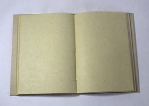 Carnet de notes en papier de chanvre imprimé sans bois, fait à la main, couverture rigide, fournitures de bureau - Product Image 3