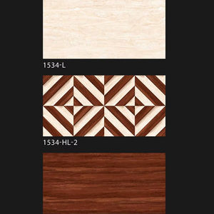 ENSEMBLE DE CARREAUX MURAUX EN CÉRAMIQUE 300x600 de meilleure qualité, DÉCORATION DE CARREAUX, COULEUR BRUN, LÉGER ROSE 8mm d'épaisseur - Product Image 1