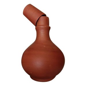Eco-FriendlyHandmade Clay <b>Pot</b> For Water Storage Traditional Surahi With <b>Glass</b> Lid For Cool Water At Wholesale Factory Price - Product Image 6