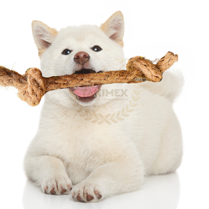 TAKIMEX Natural Coconut Fiber Dog Chew Rope Pet <b>Toy</b> for <b>Dental</b> Cleaning Safe Coco Rope Chew for Dogs - Product Image 1