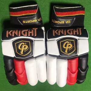 ถุงมือบอลสำหรับเล่นกีฬาคริกเก็ต CP Knight รุ่น CP Knight ป้องกันพิเศษหนัง PU น้ำหนักเบามีเชือกรูด/เวลโคร - Product Image 1
