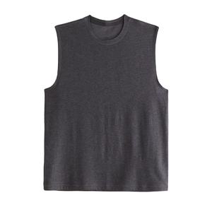 OEM Wholesale <b>Mens</b> Slim <b>Fit</b> Tank Top for Gym Sportswear Polyester Cotton Sleeveless <b>Mens</b> Shirt Custom Logo Quick Dry <b>Muscle</b> <b>Vest</b> - Product Image 1