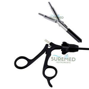 5 mm laparoscopische <span class=keywords><strong>Cobra</strong></span>-grijptang Chirurgisch weefselbehandelingsinstrument Roestvrij staal - Product Image 4