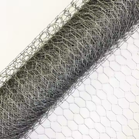 Grillage hexagonal en fil de fer galvanisé durable pour poulailler et cage, idéal pour élevage de volailles et bacs à poissons