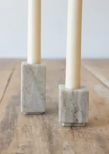 Exclusive Quality <b>Marble</b> CandleHolder & Votives Living Room Decor Tealight <b>Candle</b> Holder In Good Price Set of 2 - Product Image 2