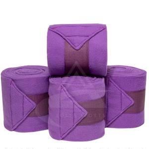Ensemble de 4 meilleurs pansements en polaire pour chevaux équestres 300 GSM - Product Image 2