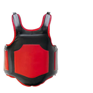 Protector de pecho con forma ergonómica que se adapta al cuerpo y protege la zona del pecho de forma eficaz. El protector de pecho con costuras reforzadas garantiza - Product Image 3