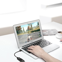 Adaptador Ethernet USB C a RJ45 de Alta Velocidad 10/100/1000Mbps, Tarjeta de Red LAN Externa con Cable para PC y Laptop, en Stock