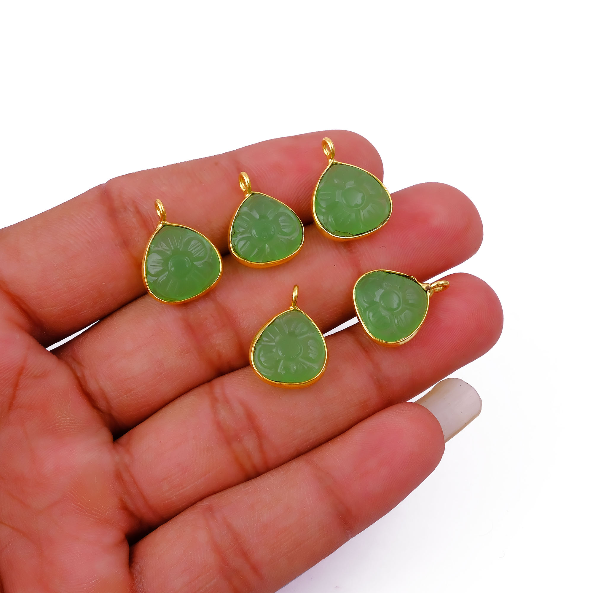 หินโมรา prehnite