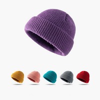 Bonnet d'hiver 100 % acrylique de haute qualité, doux et chaud, avec logo personnalisable, style urbain unisexe - Vente en gros
