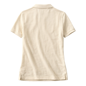 Camiseta Polo Soror de Color Marfil, Hermandad Griega, Rosa y Verde, Ropa Casual Elegante para Mujeres Universitarias - Product Image 4