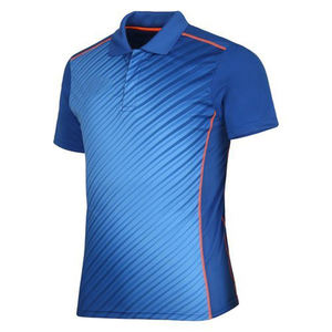Vente en gros de polos personnalisés 100% polyester pour hommes, polos de golf brodés personnalisés, polos en polyester pour hommes - Product Image 5