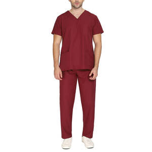 New Custom Logo Men Plain Hospital Surgical Uniforms Wholesale Medical <b>Doctor</b> Nurse Suits Scrubs Uniforms <b>Sets</b> - Product Image 1