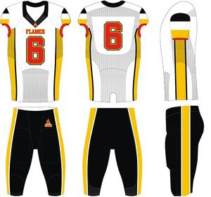 Uniforme de Fútbol Americano de Manga Corta con Estampado por Sublimación Personalizado, Nuevo y Más Vendido, para Hombre, Ropa de Equipo, Venta al por Mayor - Product Image 6