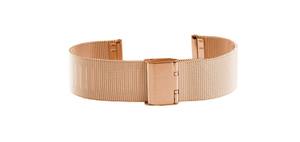 Bracelets de montre intelligente unisexe WD003 en or rose, en acier inoxydable, résistants à l'eau, durables, 8-24 mm, bracelet luxueux, respirant, doux - Product Image 3