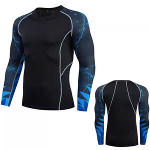 ชุดป้องกันผดผื่นสำหรับผู้ชายผ้าสแปนเด็กซ์/ โพลีเอสเตอร์ระบายอากาศได้ดี - Product Image 4