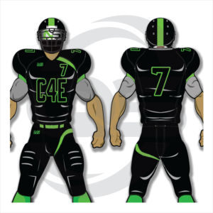 Nouveau design, sublimation personnalisée, 32 équipes, vêtements de football américain pour hommes, Nfll, maillot de football américain de haute qualité - Product Image 3