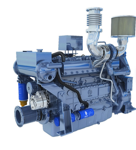 WD12C350-18 350HP เครื่องยนต์ดีเซลทางทะเลพร้อมกระปุกเกียร์ - Product Image 4