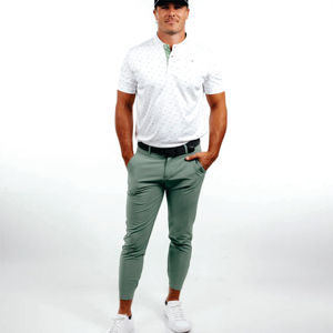Pantalon de golf pour hommes de haute qualité nouveauté pantalon Chino coupe ajustée pantalon de survêtement extensible formel élégant avec Style droit décontracté - Product Image 1